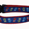 Foxes Dog Collar