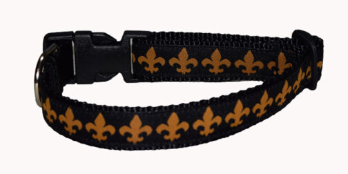 Fleur De Lis Dog Collar