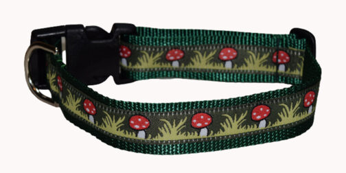 Mushroom Dog Collar