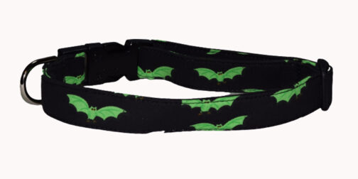 Bats Dog Collar