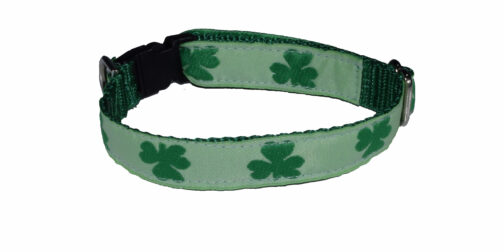 Shamrock Dog and Car Collar