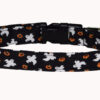 Ghost and Pumpkin Dog Collar