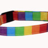 Rainbow Cotton Cat Dog Collar