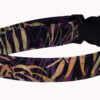 Batik Purple Jungle Cotton Dog Collar