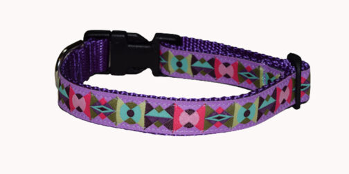 Arrowhead Starlight Pink Dog Collar