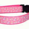 Easter Bunnies Pink Dog and Cat Collars