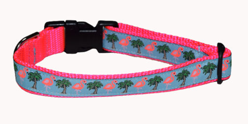 Flamingo Dog Collar