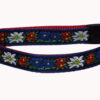 Flower Red White Blue Dog and Cat Collar