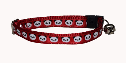 Panda Red Dog and Cat Collar