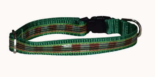 Plaid Gunn Dog and Cat Collar