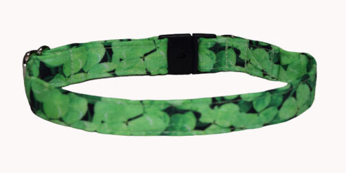 Shamrock Light Cotton Dog and Cat Collar