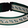 Ivy Green Christmas Dog Collar