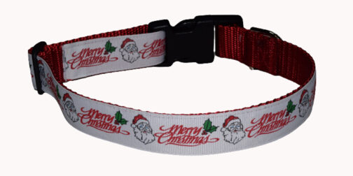 Merry Christmas Dog Collar