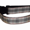 Plaid Blackberry Dog Collar