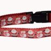 Santa and Snowman Dog Collar