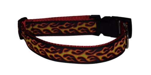 Flames Dog and Cat Collars