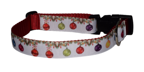 Ornaments Red Dog and Cat Collars