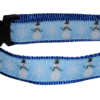 Snowmen Blue Dog and Cat Collars