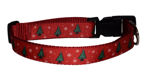 Christmas Trees Dog and Cat Collars