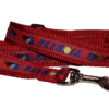 Flyball Large Collar Leash Red